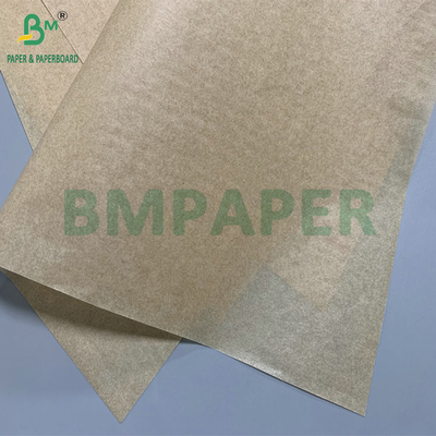 35gm 45gm Nichtklebendes Brünnes Parchmentpapier Öldichtes