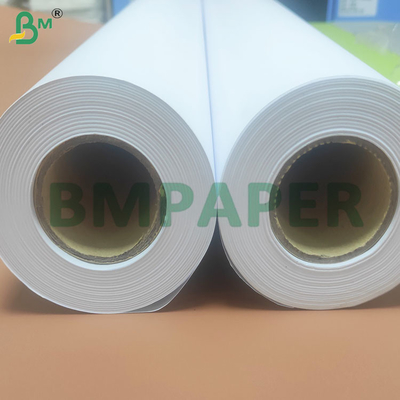 80gm Hochweißheit nicht beschichtete CAD-Plotter-Papierrollen zum Drucken
