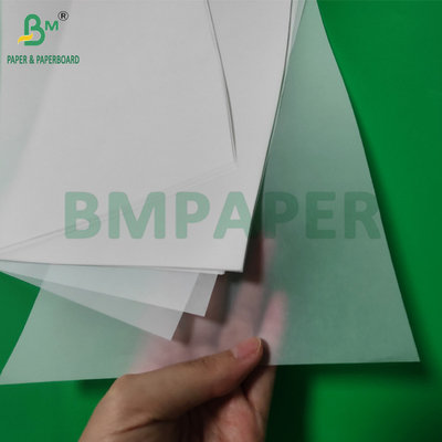 90 gm 110 gm Spurenzeichnungspapier Durchsichtiges Papier für Umschläge 22' x 34'