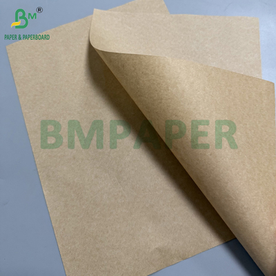 60 gm braune Kraftfettfeste Papierrollen für gebratene Lebensmittelverpackungen