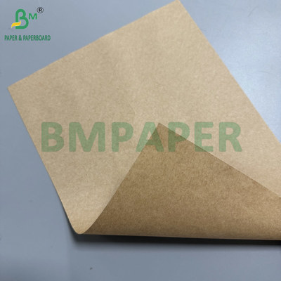 60 gm braune Kraftfettfeste Papierrollen für gebratene Lebensmittelverpackungen