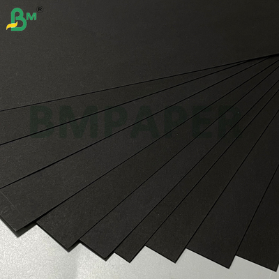 120g 130g 140g reine schwarze Faltebeständigkeit schwarze Pappe für Geschenkboxen Verpackung DIY