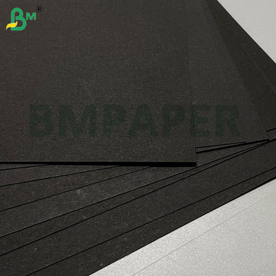 120g 130g 140g reine schwarze Faltebeständigkeit schwarze Pappe für Geschenkboxen Verpackung DIY