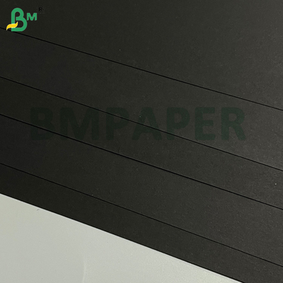 120g 130g 140g reine schwarze Faltebeständigkeit schwarze Pappe für Geschenkboxen Verpackung DIY