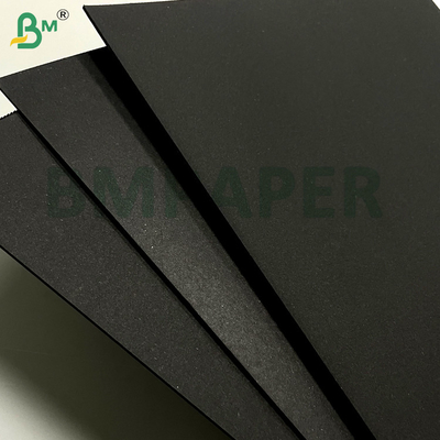 300g 400g Druckfähigkeit Faltebeständigkeit Doppelseitiges schwarzes Karton für Hardcover-Buchbedeckungen Visitenkarten