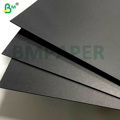 300g 400g Druckfähigkeit Faltebeständigkeit Doppelseitiges schwarzes Karton für Hardcover-Buchbedeckungen Visitenkarten