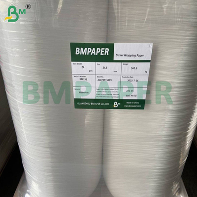 24g 28g Lebensmittelsicherheit Berührungsstrohverpackungspapier In 27mm 28mm 29mm