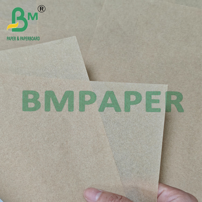 60 gm Öldichtes 7 Natürliches braunes Sandwichverpackungspapier 700 x 1000 mm