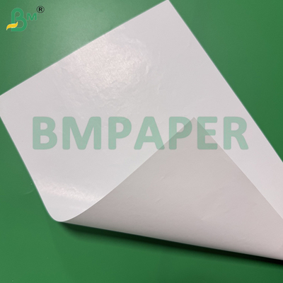 65 - 80gm Weißpapier mit hoher Feuchtigkeitsfestigkeit für Getränkeverpackungsbehälter Einseitig beschichtetes Bieretikettpapier