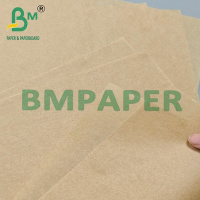 30/35/38gr Umweltfreundliches braunes Sandwich-Verpackungspapier für Takeaway-Boxen
