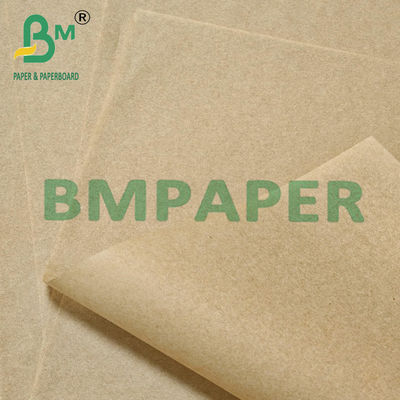 30/35/38gr Umweltfreundliches braunes Sandwich-Verpackungspapier für Takeaway-Boxen