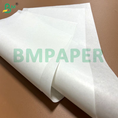 40 g/m² 45 g/m² weißes, gewachstes Kraftpapier für Sandwichverpackung 18x18
