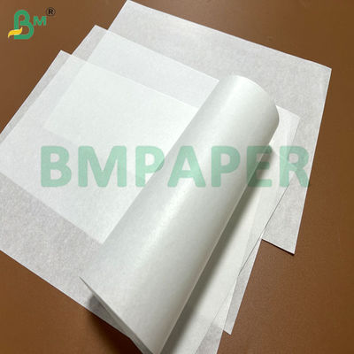 40 g/m² 45 g/m² weißes, gewachstes Kraftpapier für Sandwichverpackung 18x18