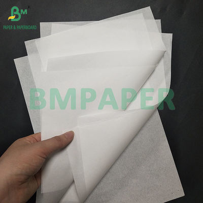 40gsm Fettbeständiges weißes Pelleaglio-Papier Kit5 Kit7 für Hamburgerverpackung