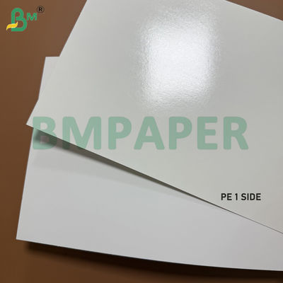 Gefriertes Lebensmittelpapier für Garnelen und Meeresfrüchte Verpackungskisten 275+15 g PE-beschichtet