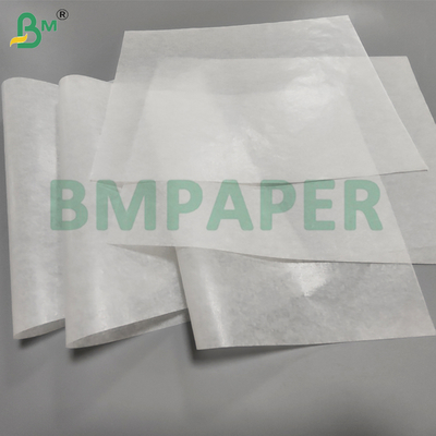 25 g/m² transparentes, wachsbehandeltes Papier für Seifenverpackung 75 x 100 cm, gute Zähigkeit