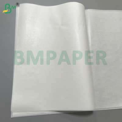Halbtransparentes Wachspapier 30g, weiße Farbe, zum Verpacken von Süßigkeiten, Schokolade, Karamell