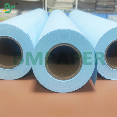 Doppelseitige blaue 80 g/m² Blaupauspapierrollen für technische Zeichnungen