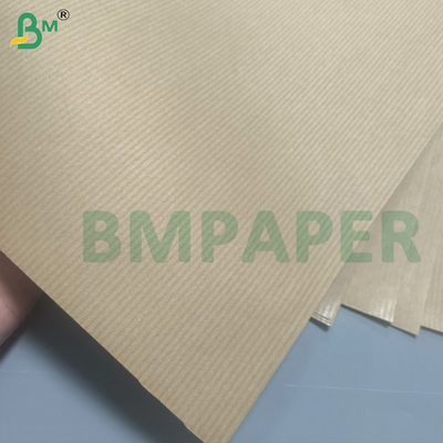 40 g - 80 gm Unbleached Natural MG Ribbed Kraftpapier für Geschenkverpackungen