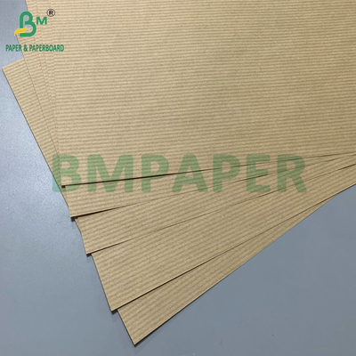 Kraftpapier mit großer Steifigkeit 50 g/m 60 g/m Braun gestreiftes Kraftpapier für Blumenverpackungen