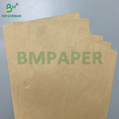 Kraftpapier mit großer Steifigkeit 50 g/m 60 g/m Braun gestreiftes Kraftpapier für Blumenverpackungen