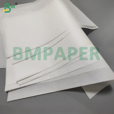 35 g 40 g Weißes fettdichtes Papier für Fastfood-Verpackung 7 Öldichtes 1050 mm
