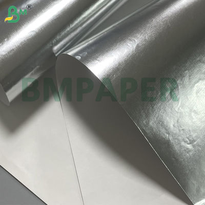 Lebensmittelsicherung effiziente Wärmesiegelbarkeit 56 gm Silber Fast Food Aluminiumfolie Papier