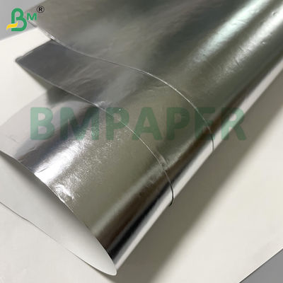 Lebensmittelsicherung effiziente Wärmesiegelbarkeit 56 gm Silber Fast Food Aluminiumfolie Papier