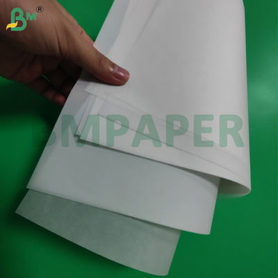 93 g/m² 110 g/m² Transparentes weißes Transparentpapier Rolle zum Skizzieren 36'' x 50m
