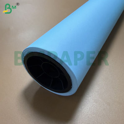 80 g/m² Digital-Blaupauspapierrollen Whiteback 20" x 50 m 2" Kern