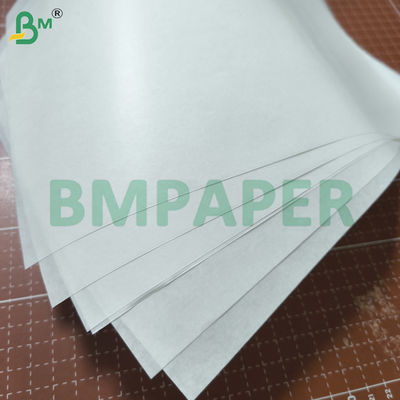 Einseitig verglastes Kraftpapier 35 gm Weißbleichpapier MG