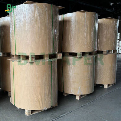 70 g 80 g Braun einseitig glänzend gestrichenes Kraftpapier für Lebensmittelverpackungen