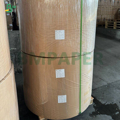 High Wet Strength Cooling Pad Brown Kraft Paper 100gsm In Roll