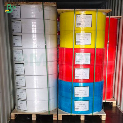 76gm CB CFB CF NCR Offset Kohlenstofffreies Papier Schwarz Bild 1/2" 19" Breite