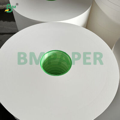 FDA Feuchtigkeitsbeständiges weißes Getränke-Strohhalm-Verpackungspapier auf Rolle
