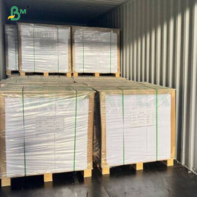 Super White 70gsm Ink Adhesion Wet Strength Paper For Food Can Labels 32*47cm In Sheet
