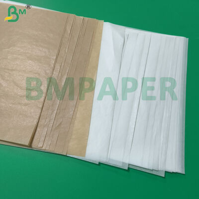 Backpapier Weiß & Braun Airfryer Liner Papier 40 g/m² Antihaft-Oberfläche