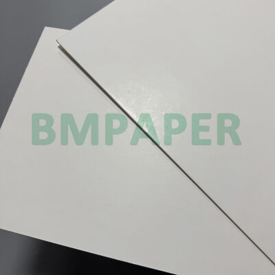 1mm 2mm Dicke doppelseitige glänzende weiße beschichtete Elfenbein-weiße Pappe 27,6 X 39,4 Zoll