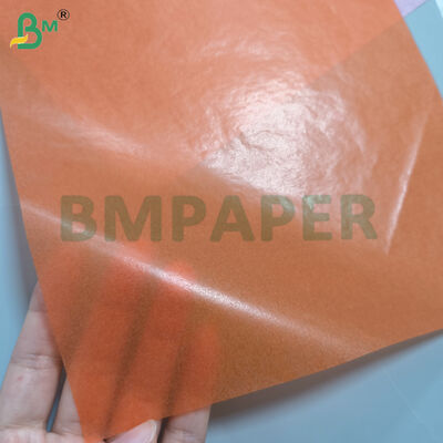 Transparentes Farbpapier zur Verpackung von Lebensmitteln 23 g / m für Backwaren / Käsekuchen