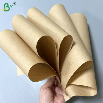 60 gm 70 gm Braunfarbenes Fettpapier für Margarine 1000 mm 1100 mm