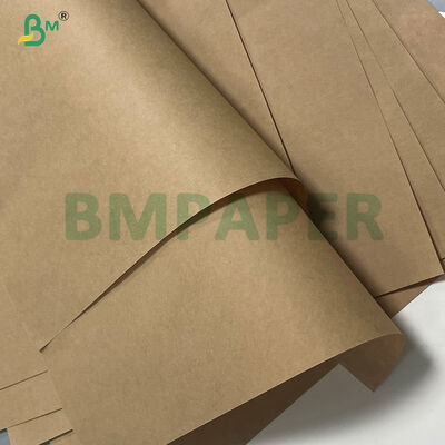 100 % reines Holzzellstoff-75 g/m², 80 g/m², 85 g/m², braunes Kraftpapier für die Herstellung von Papiertüten