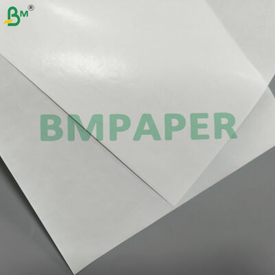High Shine Bright White Glossy Label Top Papiermaterial 80g