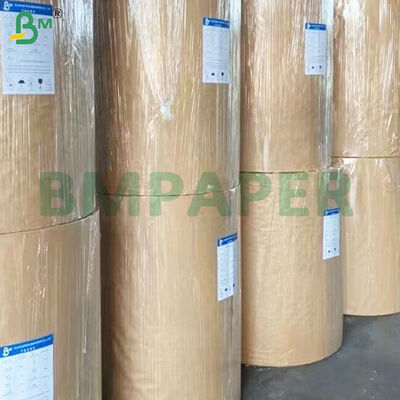 80gsm Brown Kraft Paper Jumbo Rolls for Making Shopping Bags