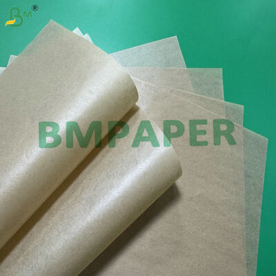 Ungiftiges ungebleichtes 40 g/m² 60 g/m² Silikon-Backpapier, fettdichte Pergamentblätter für Kekse, Brot, gesundes Backen