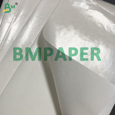 50 gm Verpackungspapier für Besteck 40 g + 9 g Polycoated White Kraftpapierblätter