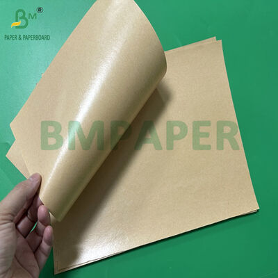 Lebensmittelqualität 40+9 Braunes Kraftpapier mit Polycoating zur Verpackung von Besteck 800 mm 900 mm