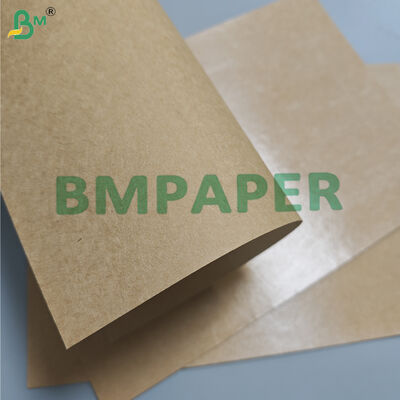 300 gm + 15 g PE beschichtetes braunes Kraftpapier für Straßenspeisen-Tray 85 cm Ölfest