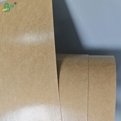 300 gm + 15 g PE beschichtetes braunes Kraftpapier für Straßenspeisen-Tray 85 cm Ölfest