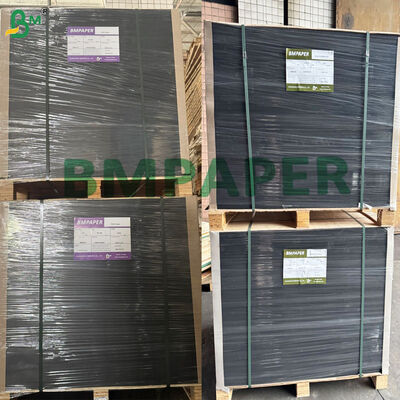 Zwei-seitiges schwarzes Papier 250 Gramm fester glatter schwarzer Karton