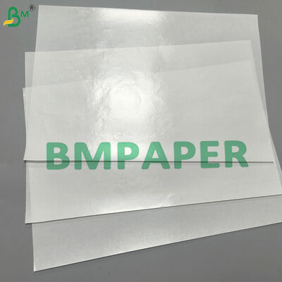 Lebensmittelsicherer Joghurt Deckel Beschichtetes Papier 43 / 45gsm Anti-Krack Bleichkraft